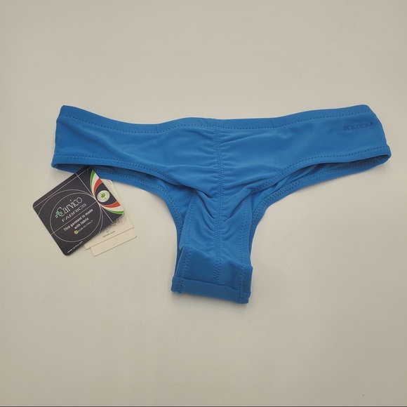 Volcom Brazilian Style Bikini Bottom Runched Back - Picture 2 of 3